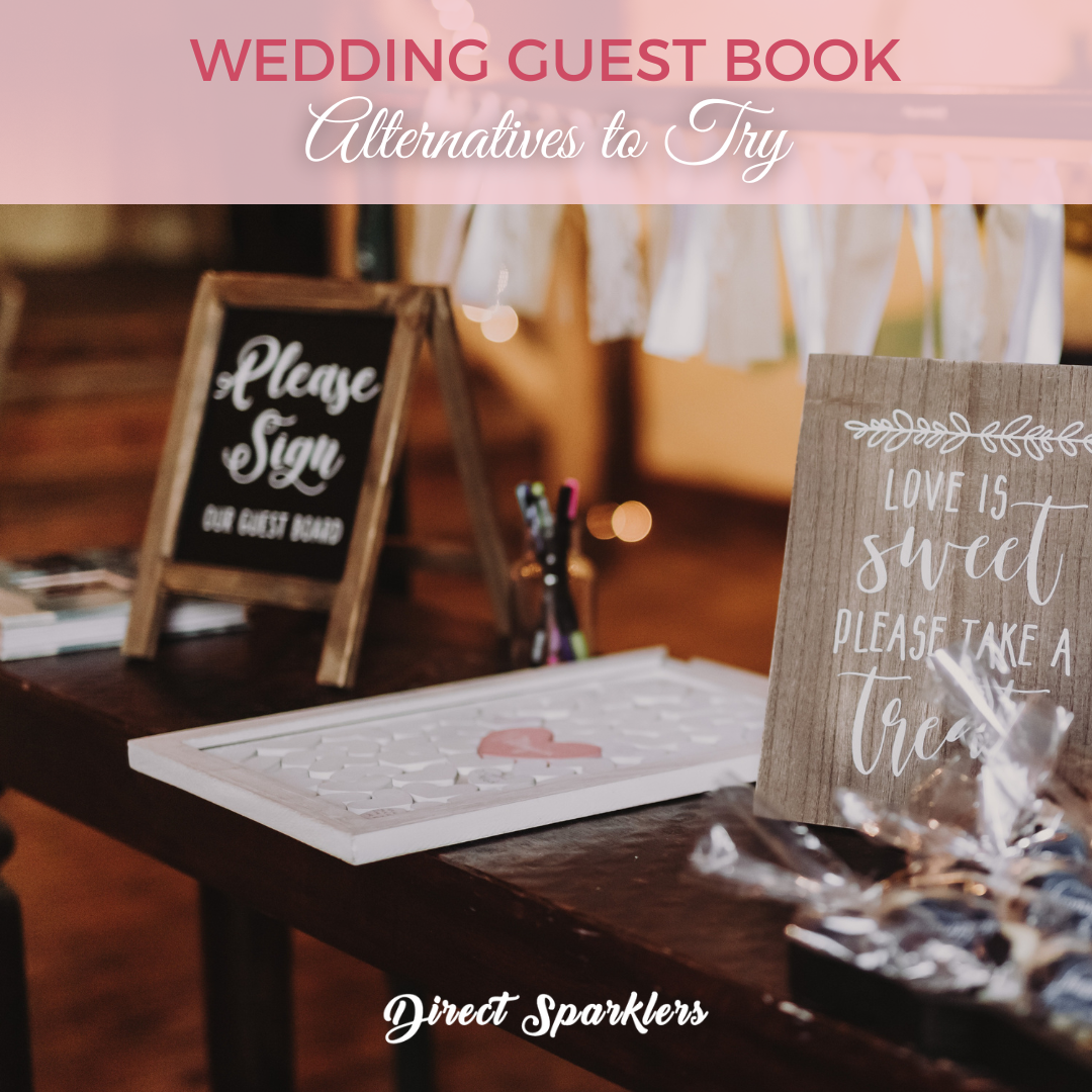 Wedding Guest Book Alternatives - Direct Sparklers