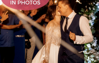 wedding-couple-and-guests-holding-sparklers-outside